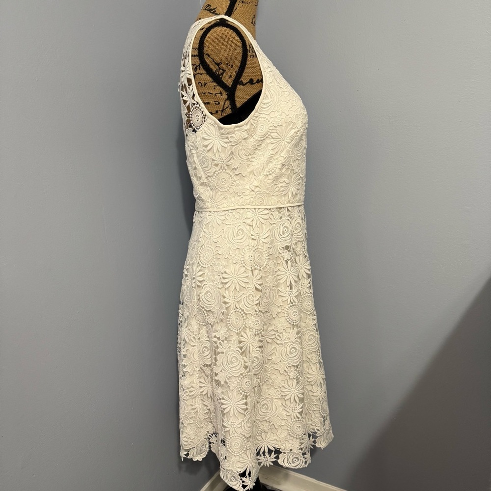 WHBM Floral Lace Dress - Picture 10 of 16